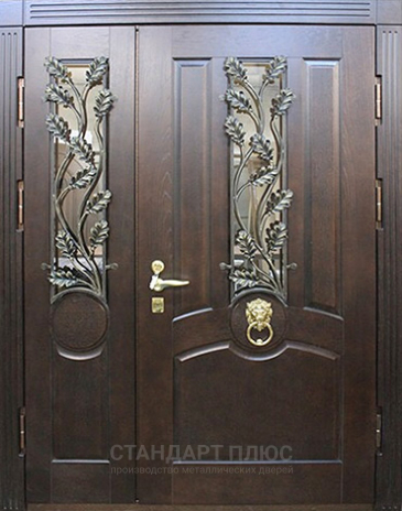 Входная дверь  с отделкой Массив дуба в Бронницах